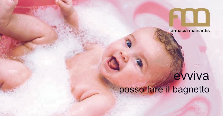 Il bagno diventa il momento più bello della giornata.
